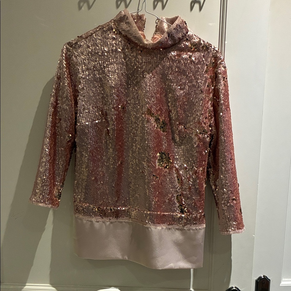 Exquise Pink Sequin Top⭐️